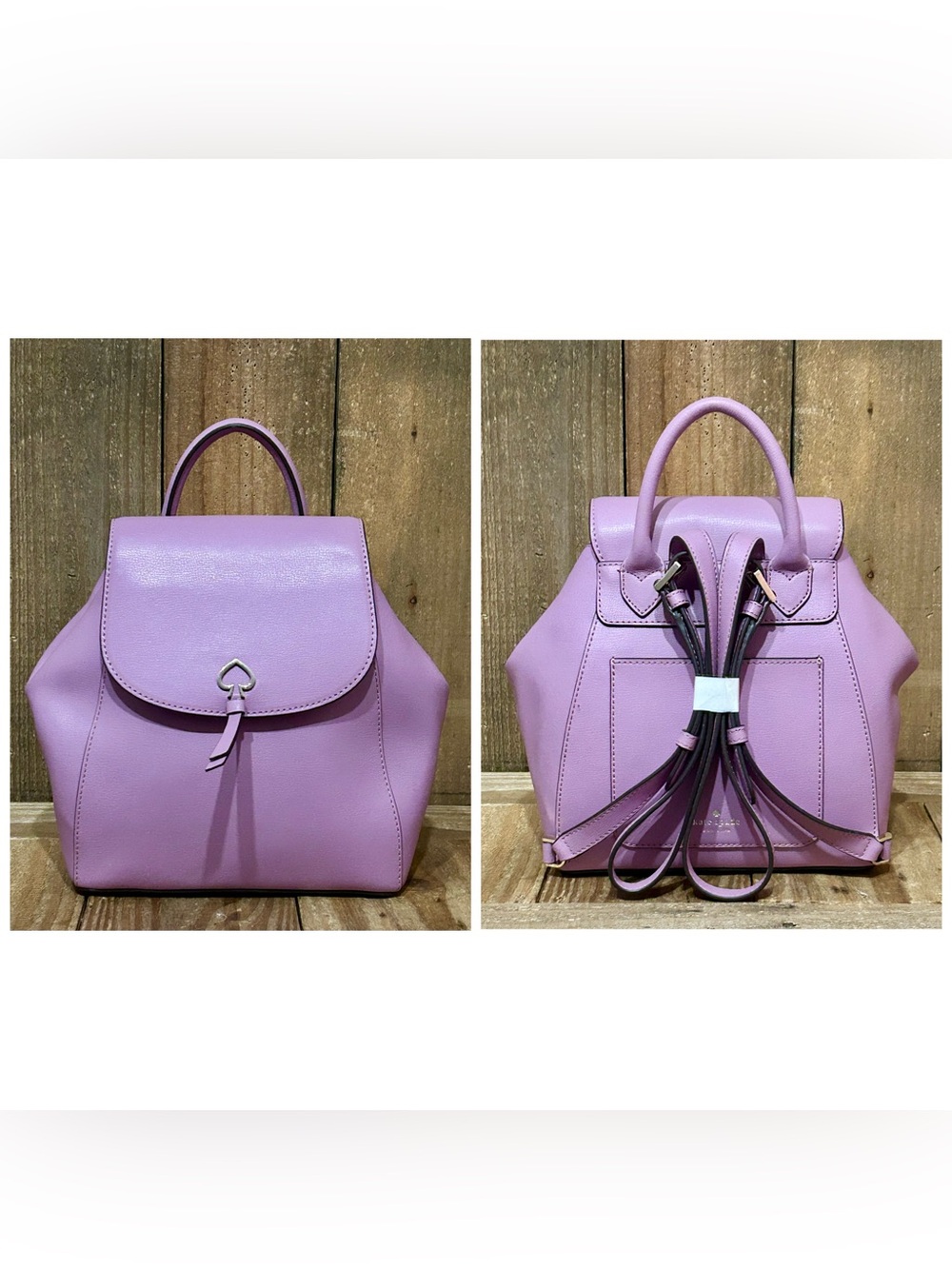 Kate Spade. 5 Piece: Adel Backpack with Free Scarf, Dust Bag, Bracelet & Bag. - Picture 3 of 16